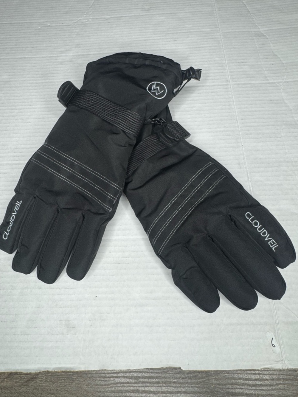 Cloudveil Men's Black Insulated Winter Gloves